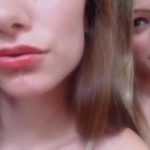 Omegle sex skinny babe with tits and full bush