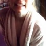 Omegle thot ain’t afraid to show nip slips to a pilot on a private jet