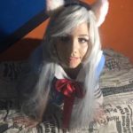 Homemade solo OnlyFans girl riding huge dildo masturbation