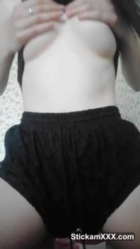 Omegle 18y masturbating with my toy on comfy bed