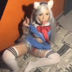 Kitty Solo. Smell my panties after I cum in them