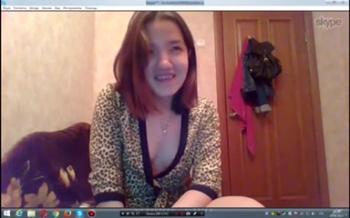 Omegle Kayden Krush masturbates in lingerie
