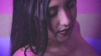 Kitty cutie naked tease with red panties