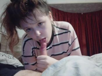 Kitty masturbation, the toy helped