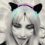 Omegle girl - under skirt Lety Howl