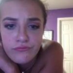 Violet Rain is gently toying Kitty pussy