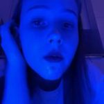 Pale Stickam slut masturbating