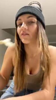 Dancing Omegle naked outside the club