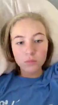 Double Omegle Penetration - Glass Dildo