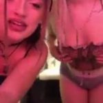 Omegle Tiny Shopping Mini Skirt No Panties