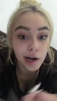 Omegle sex camera in a booth in the women's locker room