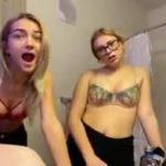 Amateur Kitty girl tied to a vibrator