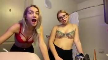 Amateur Kitty girl tied to a vibrator