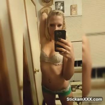 Kitty tiny lovense control in a nightclub