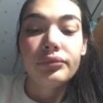 Omegle Tiny Anna gets naked on the beach