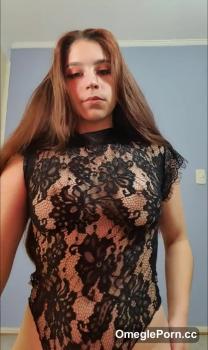 Omegle babe in white underwear