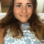 OnlyFans blonde undresses in public uber