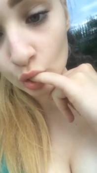 Omegle Girl Rides Big Dildo