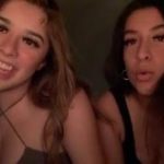 Teasing Omegle girl in pink bra